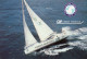 VOILE - PHOTO DEDICACEE AU DOS DU NAVIGATEUR FRANCAIS PHILIPPE JEANTOT SUR CREDIT AGRICOLE - BOC CHALLENGE 1990 - Vela