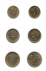 Poland Polen 3 X Coins 1 2 And 5 Grosz 2014 - Pologne