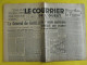 Le Courrier De L'Ouest N° 1 Mardi 2 Janvier 1945. Angers De Gaulle Hitler Budapest Catroux Teitgen Japon Romain Rolland - Altri & Non Classificati