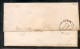 UK -1846 1d DEEP RED-BROWN  HORIZONTAL OVAL DIAMOND SINGLE CANCEL-STRATFORD To MANCHESTER  Reception At Back - Storia Postale