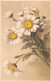 P-24-MOR-457 : CARTE ILLUSTREE PAR HALLER. FLEURS. MARGUERITES - Haller, A.