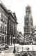 UTRECHT, ARCHITECTURE, TOWER WITH CLOCK, CAR, CHURCH, NETHERLANDS, POSTCARD - Utrecht