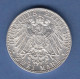 Deutsches Kaiserreich Baden Friedrich II. Silbermünze 2 Mark 1907 G Stempelgl.  - Altri & Non Classificati