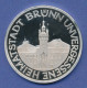 Silber-Medaille Patenstädte Brünn / Schwäbisch Gmünd 26,70g Ag925 - Non Classés