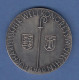München Eucharisticher Weltkongress 1960 Kreuzigung, Abendmahl Silber-Medaille - Zonder Classificatie