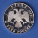 Russland 1995 Silbermünze 3 Rubel Arktisexpedition 34,6g  Ag900 - Rusia