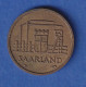 Saarland Kursmünze 10 Franken, 1954 - Usati