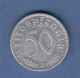 Deutsches Reich Aluminium-Kursmünze 50 Pfennig 1935 J - 5 Reichsmark