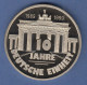 Medaille 10 Jahre Deutsche Einheit 1989-1999 Brandenburger Tor 50 Jahre BRD - Altri & Non Classificati