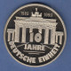 Medaille 10 Jahre Deutsche Einheit 1989-1999 Brandenburger Tor 50 Jahre BRD - Autres & Non Classés