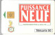 CARTE-PUCE-PRIVEE-PUBLIC-5OU-EN754-GEMA-09/93-EDF-IHABITAT/PUISSANCE NEUF-R° Glacé-V°N° Série 7001-UTILISE-TBE- - 50 Einheiten