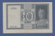 Banknote Italien 10 Lire 1938.  Selten ! - Otros & Sin Clasificación