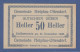 Banknote Österreich Gutschein über 50 Heller Gemeinde Helpfau-Uttendorf, 1920 - Oostenrijk