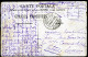 1909 POSTCARD BALLON LE REPUBLIQUE BALLOON AUX GRANDES MANOUVRES FRANCE STAMPED - Mongolfiere