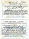 S 875, Liebig 6 Cards, Habitations Dans L'antiquité (spots On Backsites) - Liebig