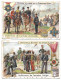 S 608, Liebig 6 Cards, Uniformes De L'armée Allemande (lower Condition) - Liebig