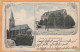 Gruss Aus Niederaussem Germany 1905 Postcard - Bergheim