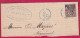 LA REUNION N°24 CAD BLEU ST DENIS 1893 SUR FRAGMENT DE LETTRE - Storia Postale