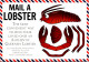 16-4-2024 (2 Z 11) Guernsey (posted To Australia) Mail A LOBSTER (humour) Homard - Fish & Shellfish