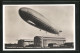 AK Friedrichshafen /Bodensee, Luftschiffhallen Und Luftschiff Graf Zeppelin  - Dirigibili