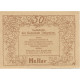 Billet, Autriche, Tiefgraben, 50 Heller, Paysage 1920-09-15, SPL Mehl:FS 1071 - Autriche