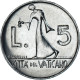 Monnaie, Cité Du Vatican, Paul VI, 5 Lire, 1978, SPL, Aluminium, KM:133 - Vatikan