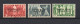 Switzerland 1950 Set Overprinted Service OMS/WHO/Health Stamps (Michel 18/20) ML - Dienstzegels