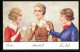 AK Drei Junge Damen Trinken Kaffee  - Moda