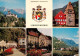 73971182 Vaduz_Liechtenstein_FL Schloss Staatswappen Rotes Haus Zentrum Regierun - Liechtenstein