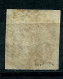 10 Centimes Brun Filigrane L L Encadré  N° 1  Papier épais -  Obl. : 73 : LEUZE - 1849 Epaulettes