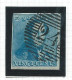 20 Centimes Bleu - N° 2 - Obl 24 ( Bruxelles )  Bdf Bas - 1849 Schulterklappen