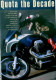 Article Papier 10 Pages MOTO GUZZI JOHN WITTNER + QUOTA 1000 Novembre 1991 FL-04 - Non Classés