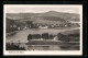 AK Herzhausen Am Edersee, Blick über Die Brücke Auf Die Ortschaft  - Edersee (Waldeck)