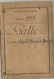 LIVRET MILITAIRE 1919 GALLE  JALLE GRENOBLE  Né à JALLIEU Isère   WW1 MILITARIA - Historische Documenten