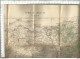 Carte Ministère Intérieur Tirage 1915 VOUZIERS Carte Au 1/100 000  Carte De Poche Plan - Cartes Géographiques