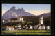 AK Füssen, Gesamtansicht Mit Schloss Und Kirche  - Füssen