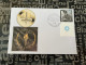 16-4-2024 (4 X 22) Australia ANZAC 2024 Coin - New Stamp Issued 16-4-2024 (on Cover With Special Gutter) - Omslagen Van Eerste Dagen (FDC)