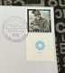 16-4-2024 (4 X 22) Australia ANZAC 2024 Coin - New Stamp Issued 16-4-2024 (on Cover With Special Gutter) - Omslagen Van Eerste Dagen (FDC)