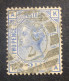 GB49 Victoria 2 1/2 Bleu Globe YT 57 Planche 19 Oblitéré - Used Stamps