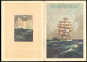 Telegramm Deutsche Reichspost, 1935, Segelschiff Mit Reichsfahne & Dampfschiff Im Hintergrund, Entwurf: Hans Bohrdt  - Ohne Zuordnung