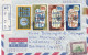 Jordan:  Registered Air Mail From Amman To München, Jewlery 1969 - Jordanie