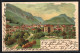 Lithographie Bad-Reichenhall, Teilansicht  - Bad Reichenhall