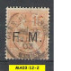 Franchise Militaire : Oblitéré N° 1-2-3-5 - Military Postage Stamps