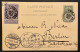 CP Exposition 1897 - Affr. OBP 71 - Obl. BRUXELLES 5 Vers Berlin - 1894-1896 Ausstellungen