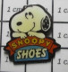 1618A Pin's Pins / Beau Et Rare : MARQUES / CHAUSSURES SNOOPY SHOES - Marcas Registradas