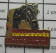 713c Pin's Pins / Beau Et Rare : ANIMAUX / CHEVAL NOIR HARAS D'ELVANGE - Tiere