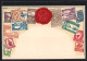 AK Neuseeland, Briefmarken Und Siegel  - Sellos (representaciones)