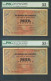 1000 Pesetas. 20 De Mayo De 1938. Pareja Correlativa. Serie A. (Edifil 2021: 43 - Other & Unclassified