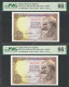 100 Pesetas. 19 De Febrero De 1946. Pareja Correlativa. Serie B. (Edifil 2017:  - Other & Unclassified