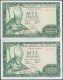 1000 Pesetas. 19 De Noviembre De 1965. Pareja Correlativa. Serie I. (Edifil 201 - Other & Unclassified